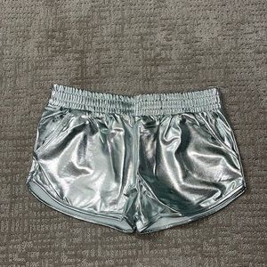 Silver shorts